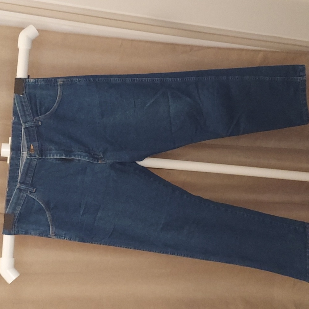 Wrangler Jeans  38x29 Blue  Zipper Fly Regular